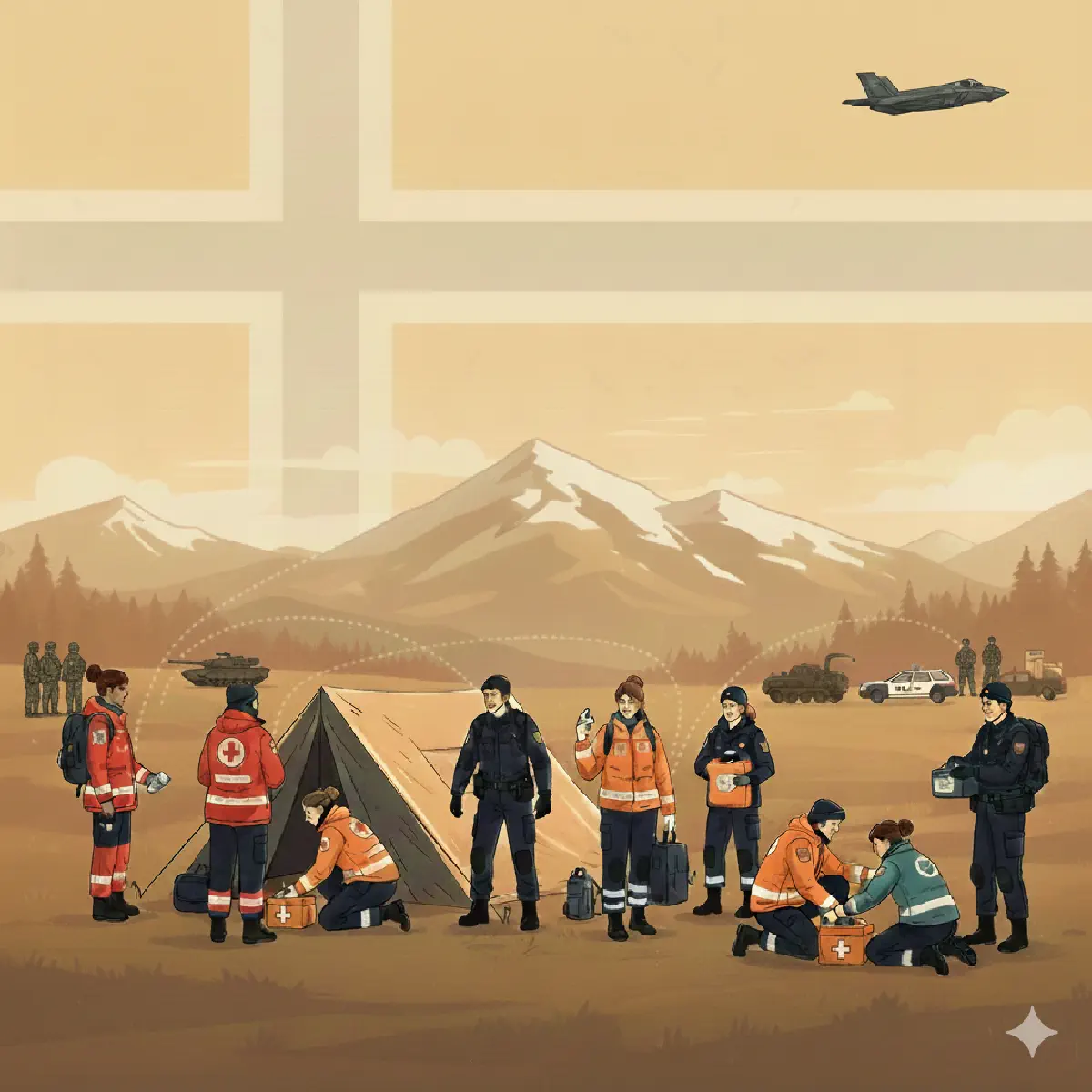 FFI: Frivillige beredskapsorganisasjoner i totalforsvaret